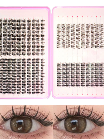 A Multi-style Hybrid False Eyelash Extension Set, The False Eyelashes Are Easy To Wear And Apply, Creating The Perfect Eye Makeup False Eyelashes