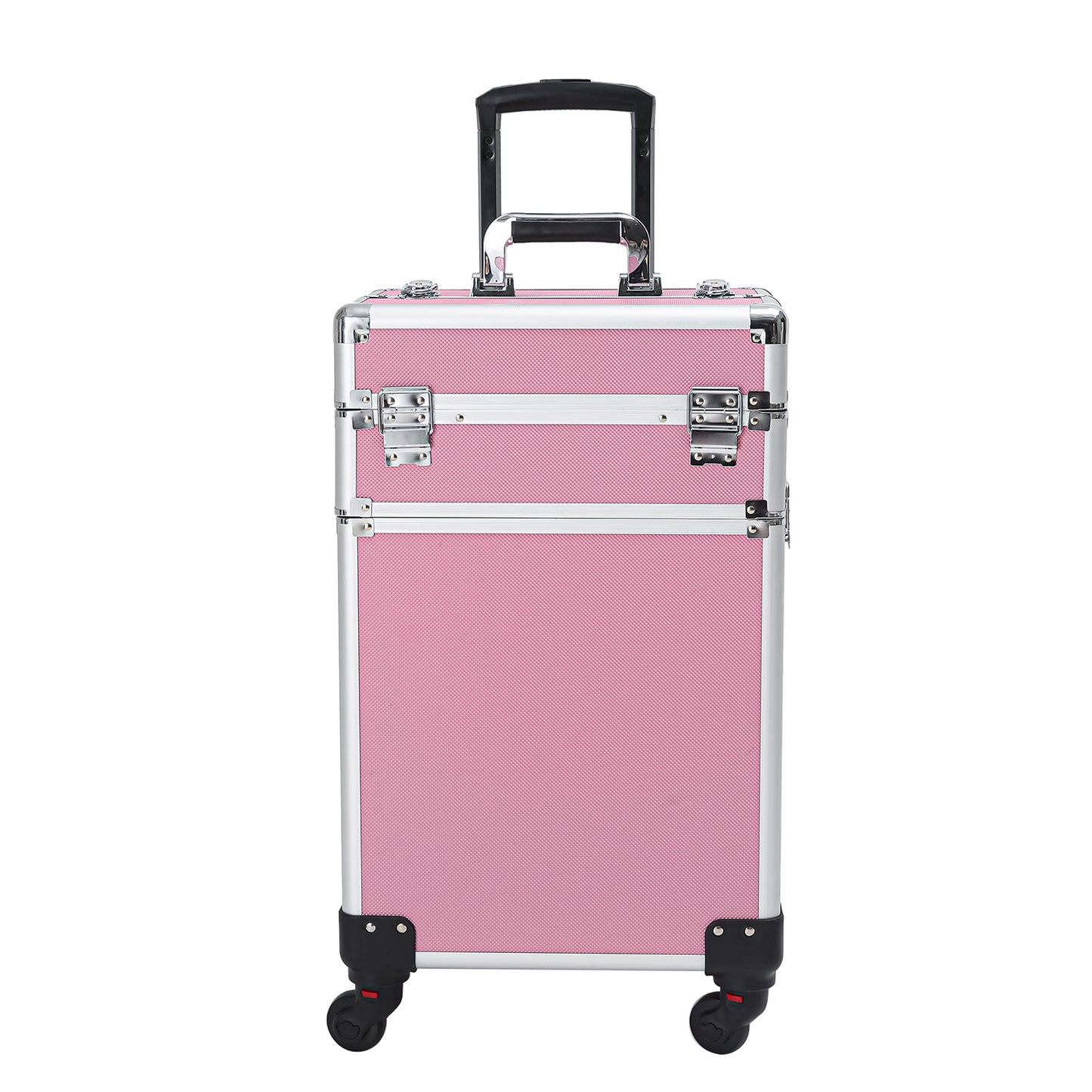 4-in-1 Aluminum Alloy, Trolley, Vanity Case, Embroidery Box